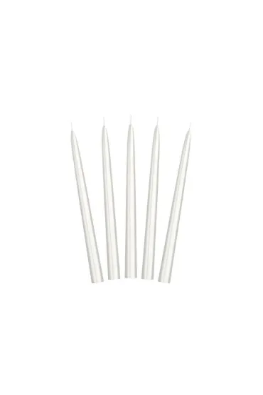 PartyDeco �wieca sto�kowa per�owa 24cm 10 szt