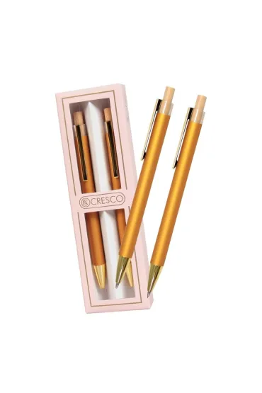 Cresco D�ugopis + o��wek Dyplomat z�oty Gift Box