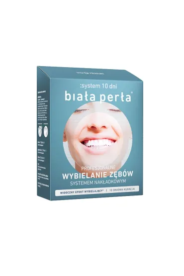Bia�a Per�a Nak�adkowy system do wybielania z�b�w �el inicjuj�cy+ �el aktywujac+�el wybielajacy System 10 dni