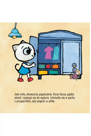 Kicia Kocia gra w pi�k� - Anita G�owi�ska