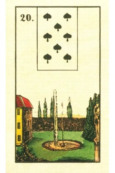 Old Lenormand, karty do wr�enia, pude�ko
