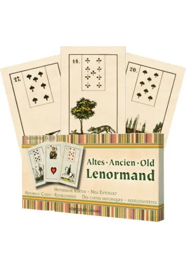Old Lenormand, karty do wr�enia, pude�ko