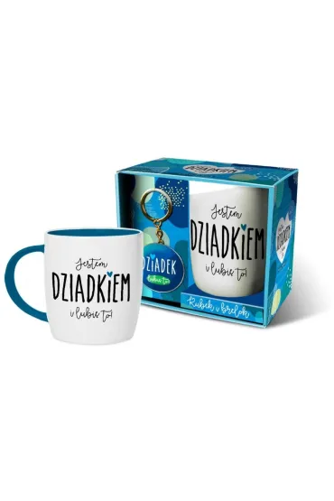 Pan Dragon Zestaw Kubek i brelok - Jestem Dziadkiem i lubi� to!