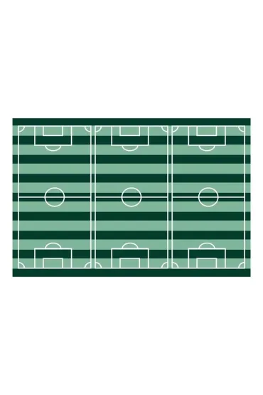 PartyDeco Obrus Boisko pi�karskie 120x180cm mix