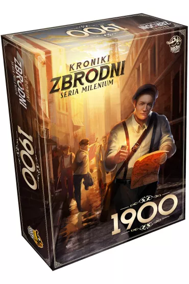 Kroniki Zbrodni. 1900 Lucky Duck Games Polska - Wojciech Grajkowski, David  Cicurel