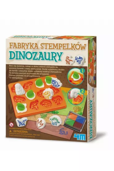 Fabryka stempelk�w - DINOZAURY (4663) * 4M