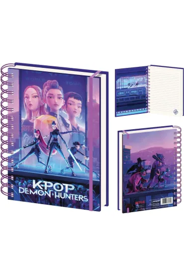 KIDS EUROSWAN Notatnik  A5 K-POP Demon Hunters SR2510683