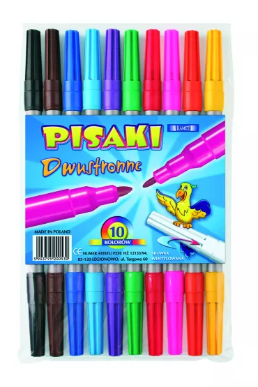 Kamet Pisaki dwustronne 10 kolor�w