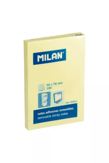 Milan Karteczki samoprzylepne 76 x 50 mm 100 kartek 100 szt.