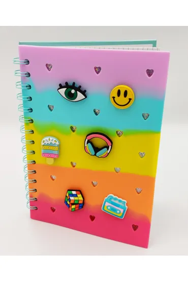 Stnux Notatnik z wpinkami multicolor