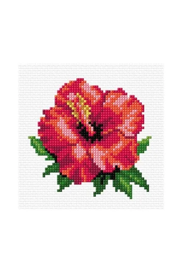 Haft krzy�ykowy - Hibiskus Anex-bis