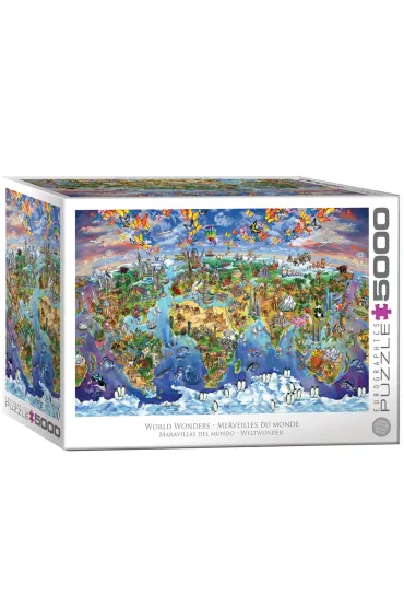 Puzzle 5000 World Wonders 8520-5880 Eurographics