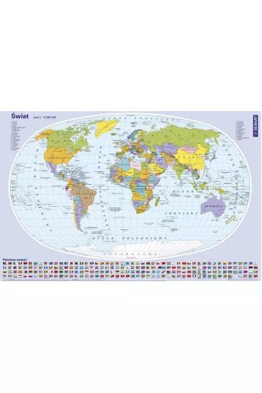 Demart Podk�adka na biurko. Mapa �wiata