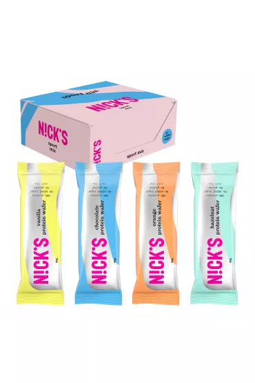 Nicks Wafelki Sport protein Mix zgrzewka 9 x 40 g