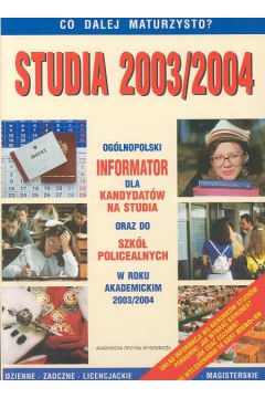 Studia 2003/2004 Informator