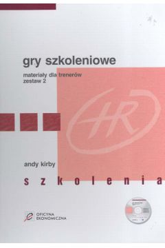 Gry szkoleniowe Materia�y dla trener�w zestaw 2 + CD - Kirby Andy - Kirby Andy
