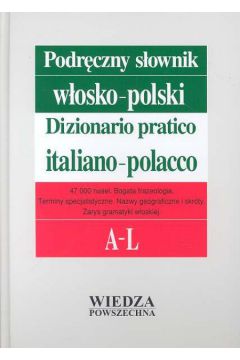 Podr�czny s�ownik w�osko-polski 1/2 - Meisels Wojciech - Wojciech Meisels