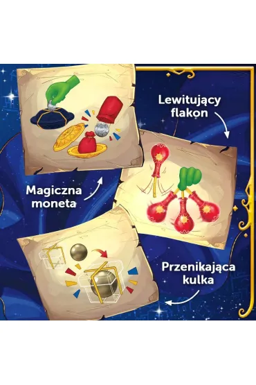 Zestaw Magiczne Sztuczki - Grand Magician's Treasury Rodzina Treflik�w 62299
