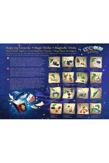 Zestaw Magiczne Sztuczki - Grand Magician's Treasury Rodzina Treflik�w 62299