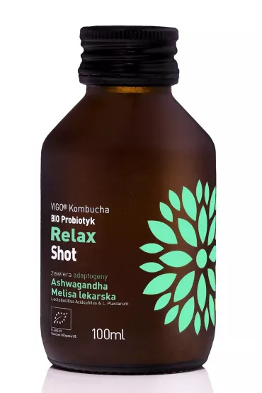Vigo Yoko Shot kombucha relax bezglutenowy 100 ml Bio