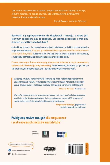 Zaanga�owany nastolatek. Jak pom�c dziecku lepiej si� uczy�, �y� i czu� - Jenny Anderson, Rebecca Winthrop