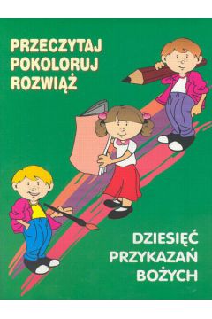 Kolorowanka Dziesi�� przykaza� bo�ych