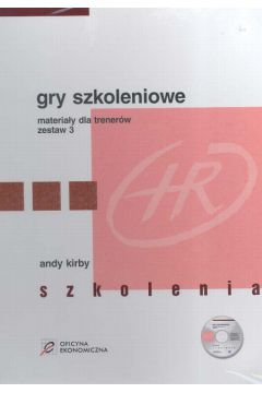 Gry szkoleniowe Materia�y dla trener�w +CD  zestaw 3 - Kirby Andy - Kirby Andy