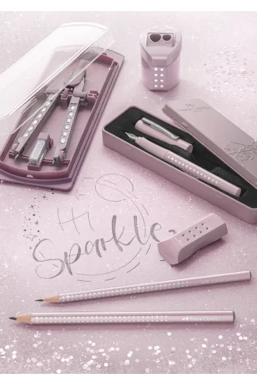 Faber-Castell O��wek jumbo sparkle rose metallic