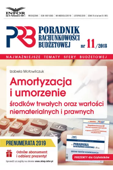Amortyzacja i umorzenie �rodk�w trwa�ych oraz warto�ci niematerialnych i prawnych - Izabela Motowilczuk