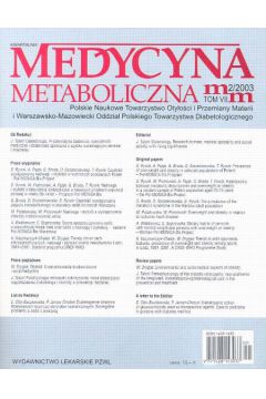 Medycyna metaboliczna 2/2003 t.7