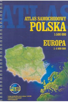 Atlas samochodowy Polska, Europa