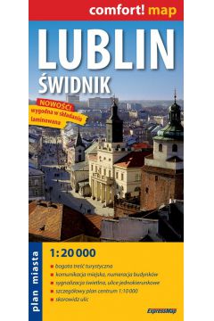Lublin widnik plan miasta 1:20 000