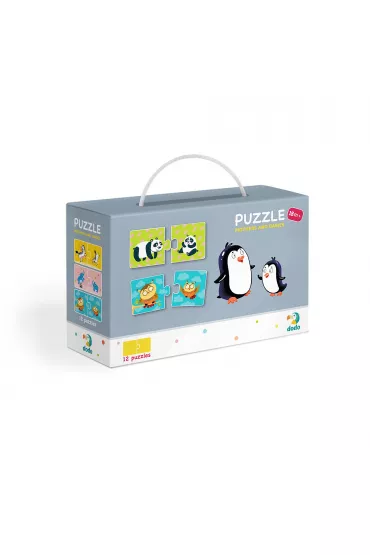 Puzzle Duo Mamy i dzieci Dodo