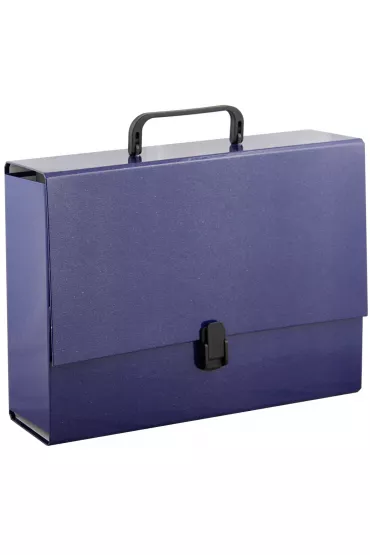 Penmate Teczka z r�czk� A4 kobaltowa 10 cm