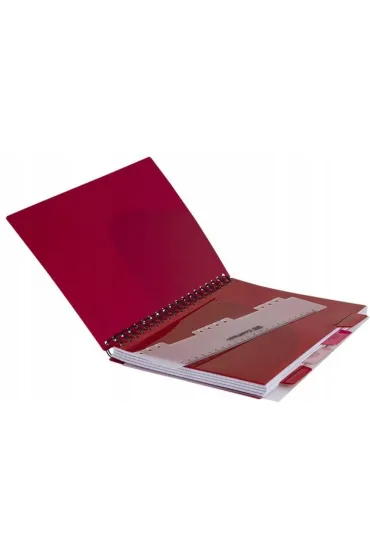 CoolPack Ko�obrulion B5 Red kratka 100 kartek