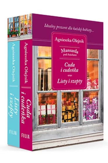 Pakiet Mansarda pod Anio�ami. Tom 1-2: Cuda i cude�ka, Listy i szepty - Agnieszka Olejnik