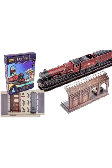 Puzzle 3D Harry Potter Hogwart Express Cubic Fun