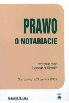 Prawo o notariacie
