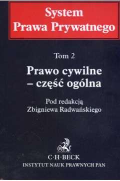 Prawo cywilne Cz�� og�lna tom 2 + Suplement - Radwa�ski Zbigniew (red.) - Zbigniew Radwa�ski