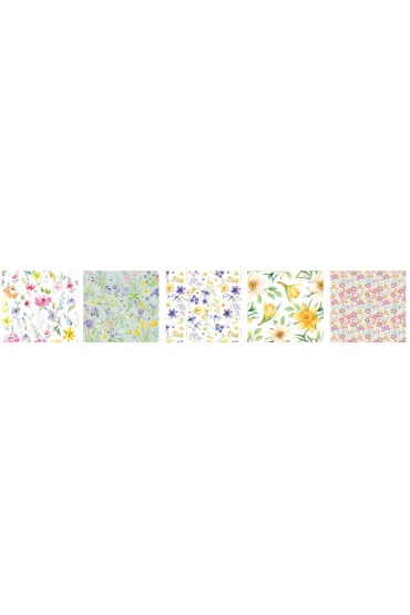 Papier ozdobny 70x200 kwiaty rolka POL-MAK P2 OG34