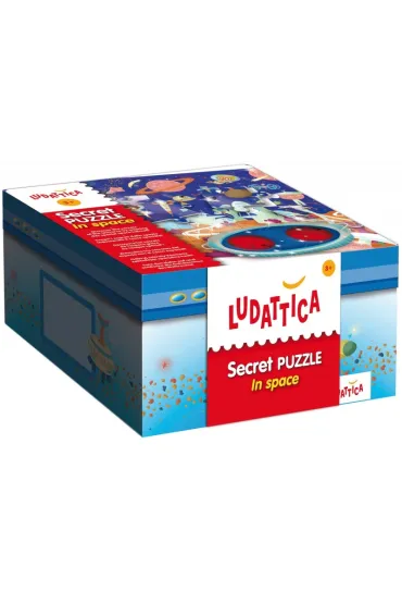 Puzzle Secret 24 el. W kosmosie 52493 Lisciani