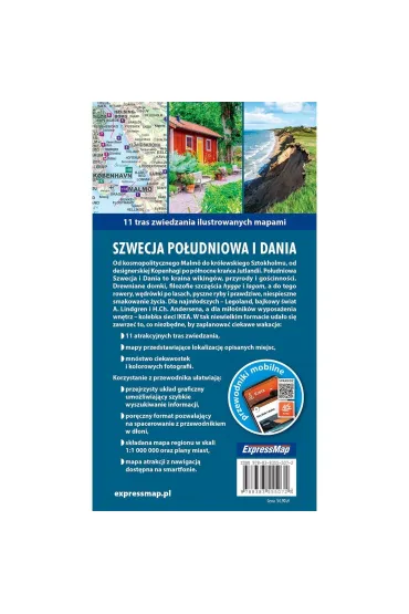 Szwecja po�udniowa i Dania Zestaw Przewodnikowy 2w1 light 2025 - Tomasz Duda