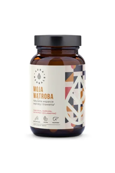 Aura Herbals Moja W�troba - karczoch, ostropest, kurkuma Suplement diety 60 kaps.