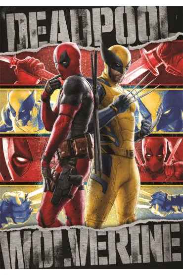 Puzzle 1000 el. Compact Deadpool&Wolverine Clementoni