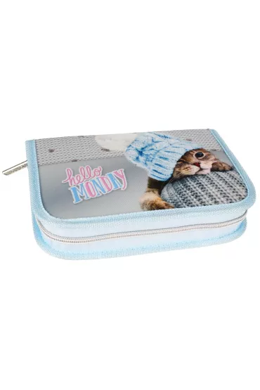 Starpak Pi�rnik 1 zamek 2 klapki Kitty Blue 485900