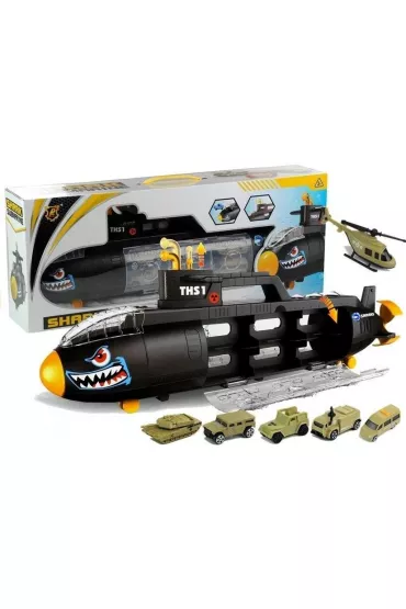 Sorter ��d� podwodna 5 autek LeanToys