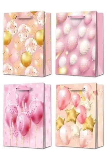 W&k Torebka prezentowa L Balony