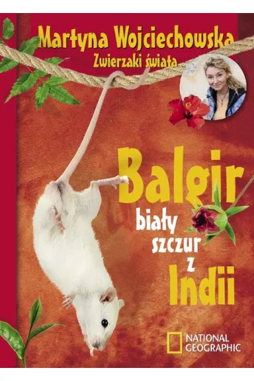 Balgir, bia�y szczur z Indii (OT) * * - Martyna Wojciechowska
