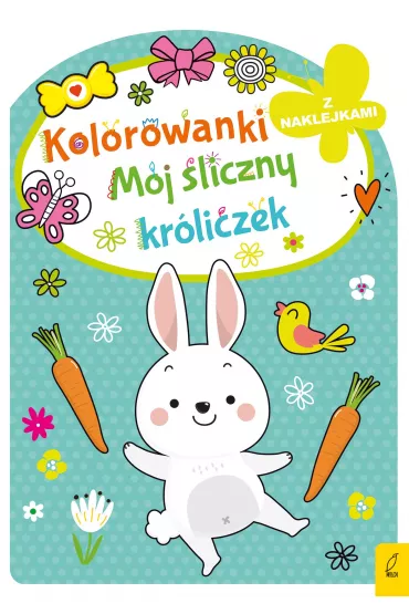 Kolorowanka z wykrojnikiem. M�j �liczny kr�liczek