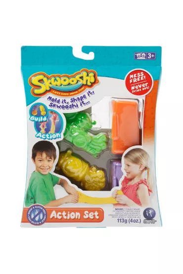 SKWOOSHI Zestaw akcyjny 6 el., 2 rodzaje * Tm Toys